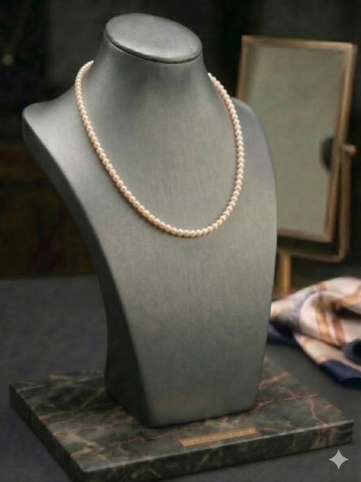 İNCE ZARİF İNCİ KOLYE