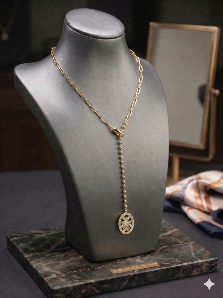 YILDIZ Y KOLYE 60 CM