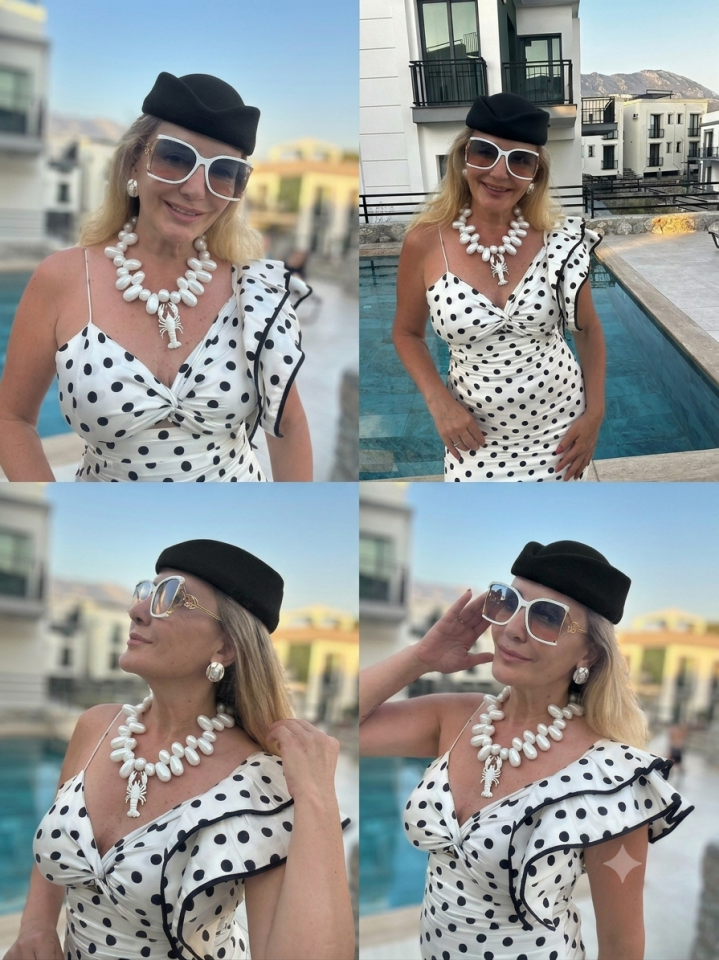 Garnizon Stil Vintage Siyah Keçe Şapka