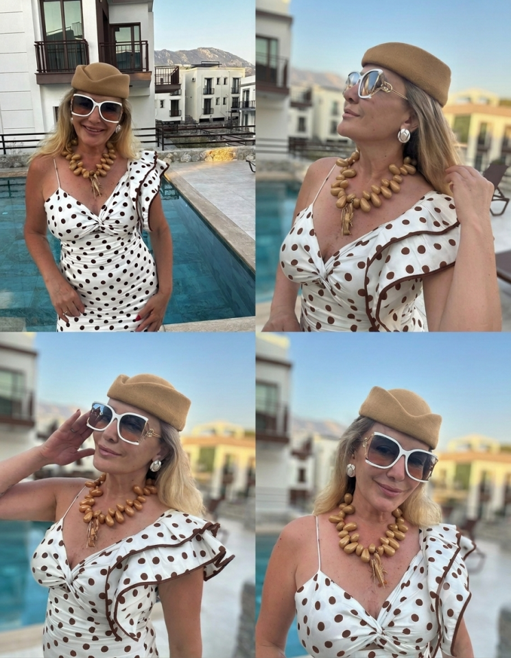 Garnizon Stil Vintage Acik Camel Keçe Şapka
