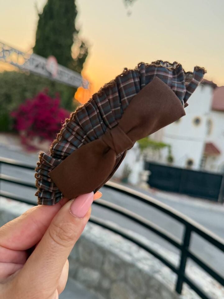 Kahve&Yeşil Muz Toka